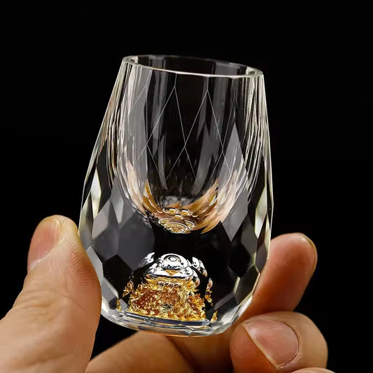 KAZUMI KIN — 24K Kristall Shot Glas